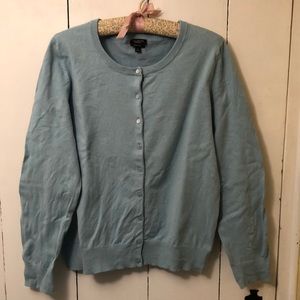 Talbots Pima Cotton Cardigan size Large